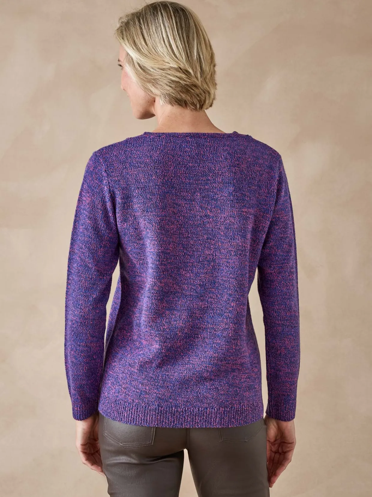 Femme Daxon Pull encolure V manches longues