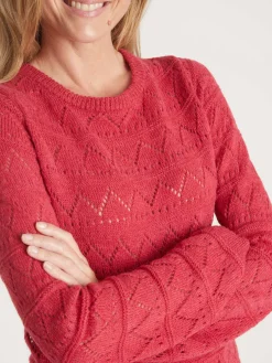 Femme Daxon Pull fantaisie avec laine et alpaga