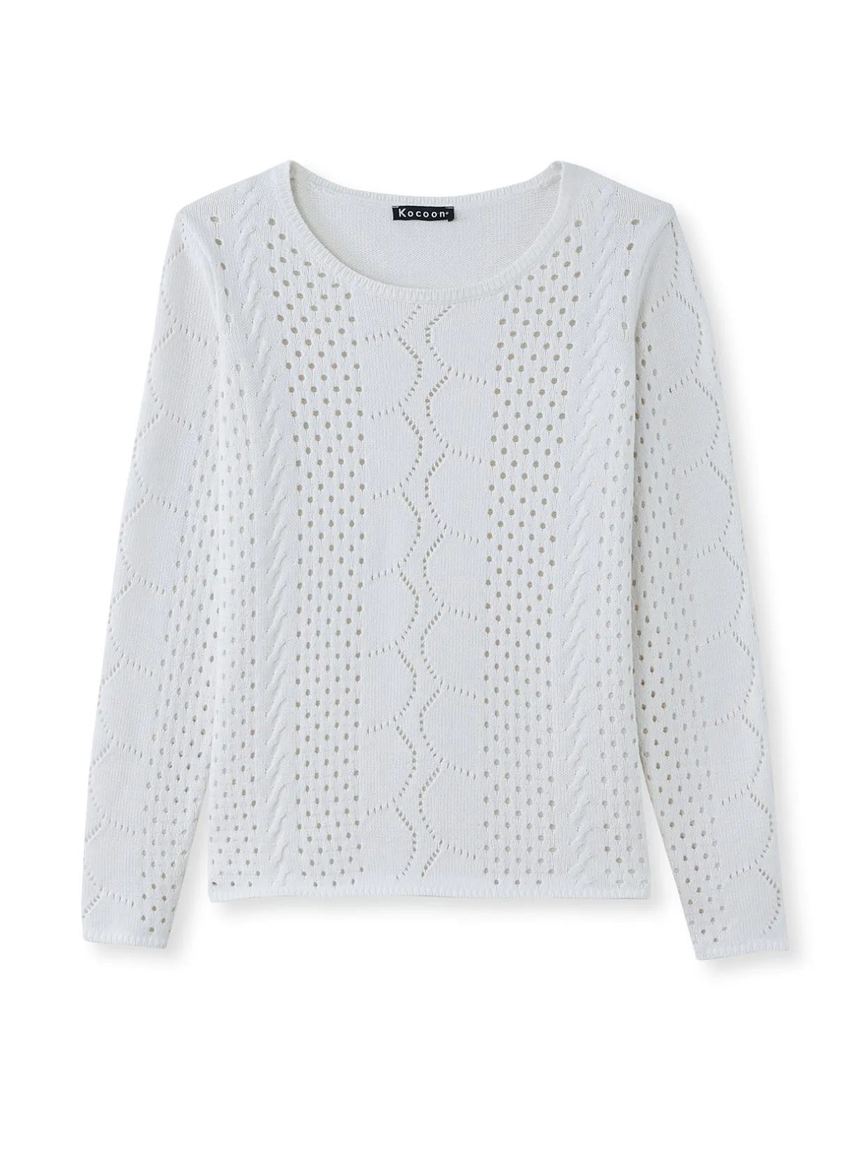 Femme Daxon Pull fantaisie encolure ronde