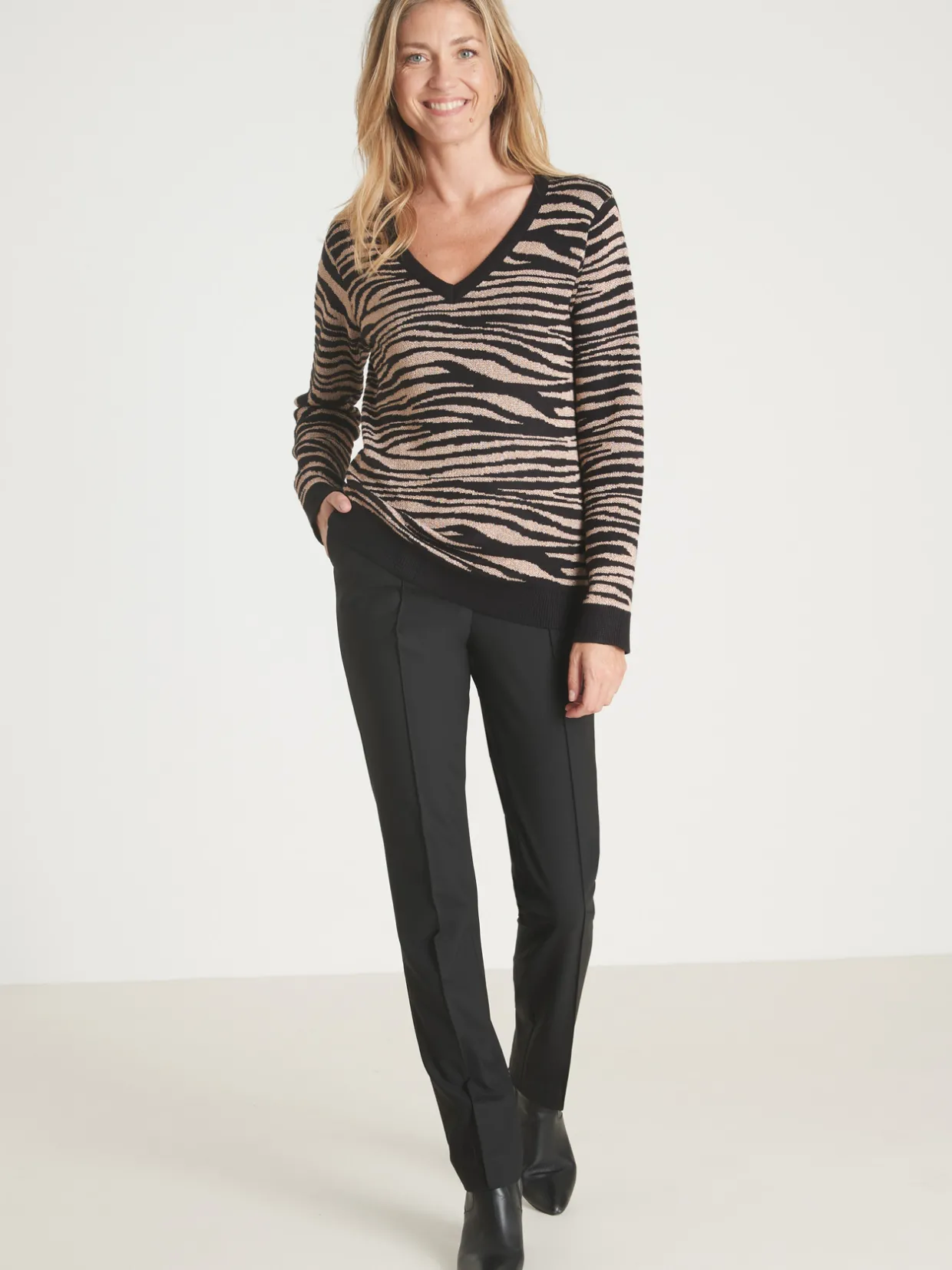 Femme Daxon Pull jacquard