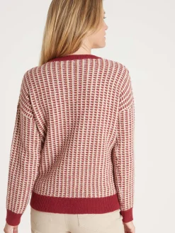 Femme Daxon Pull jacquard encolure ronde