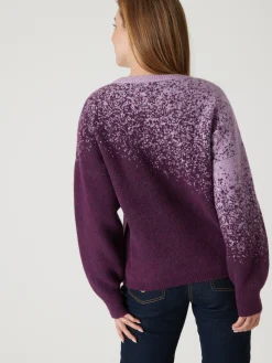 Femme Daxon Pull jacquard intarsia