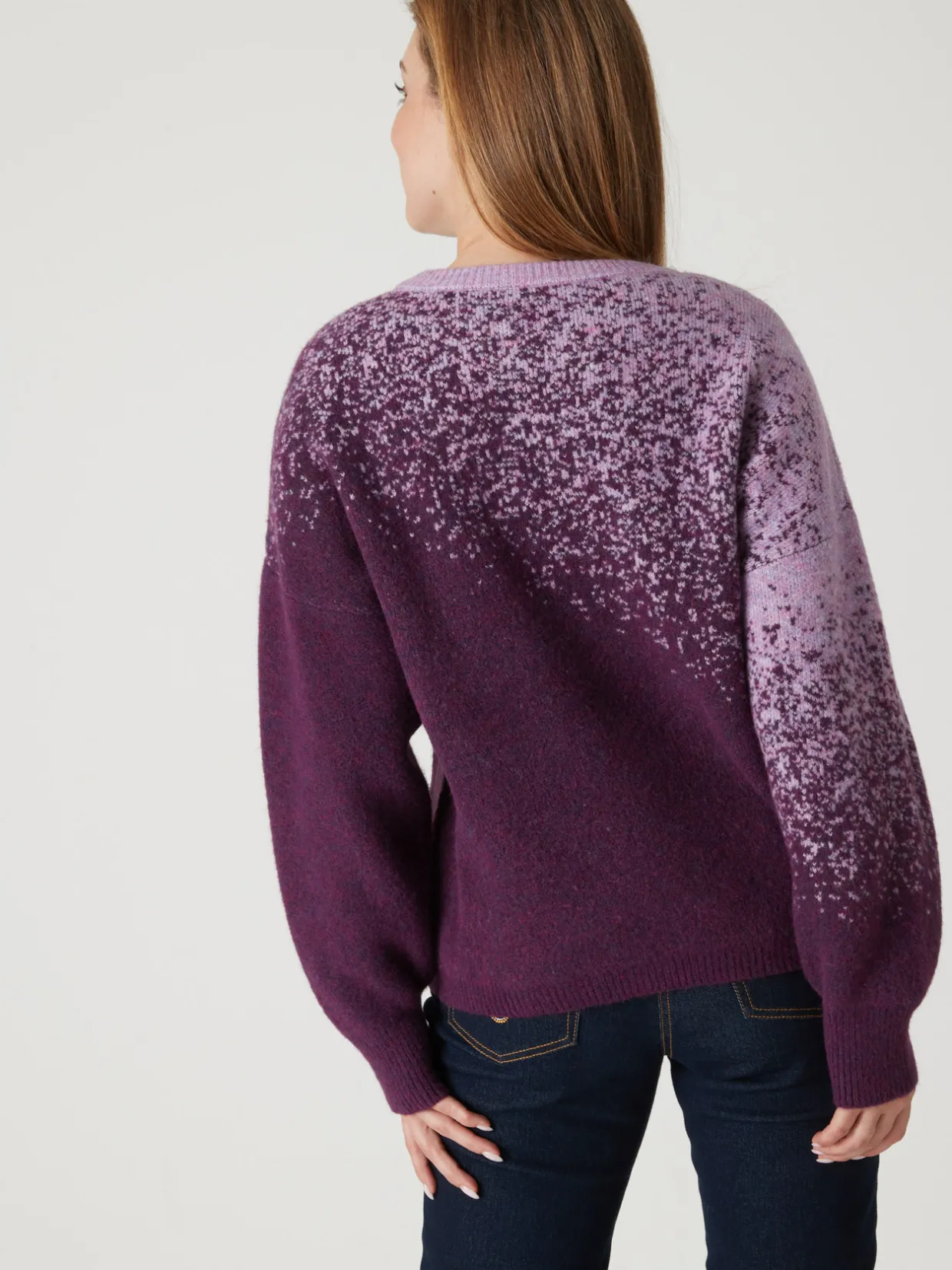 Femme Daxon Pull jacquard intarsia