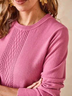 Femme Daxon Pull jeux de mailles et torsades