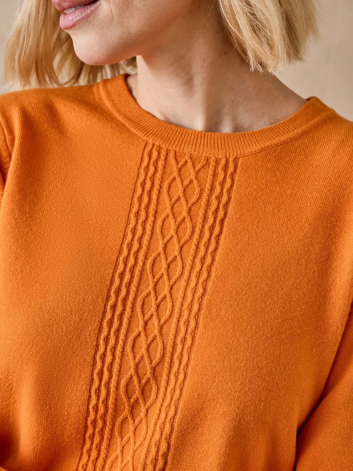 Femme Daxon Pull jeux de mailles et torsades