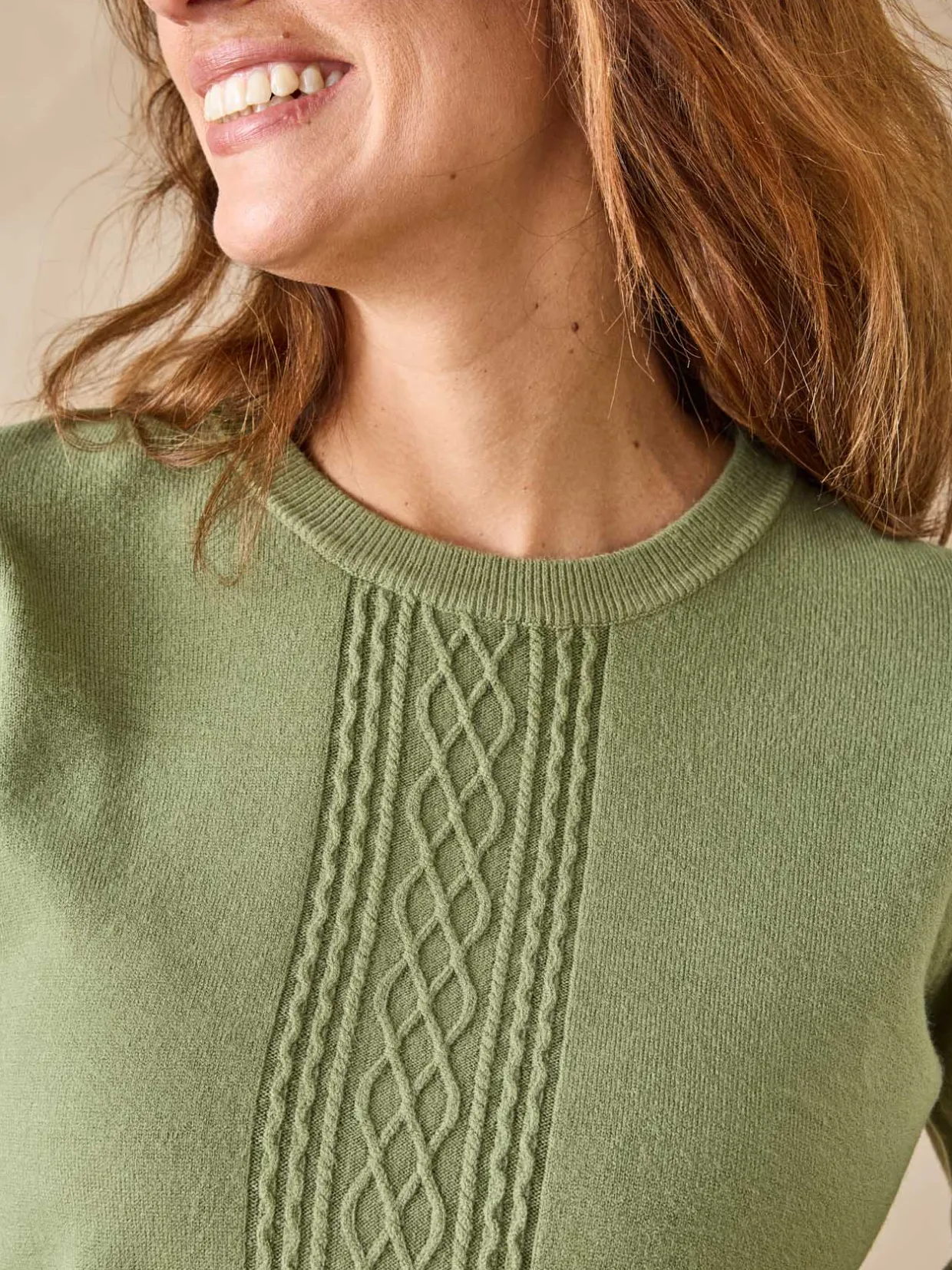 Femme Daxon Pull jeux de mailles et torsades