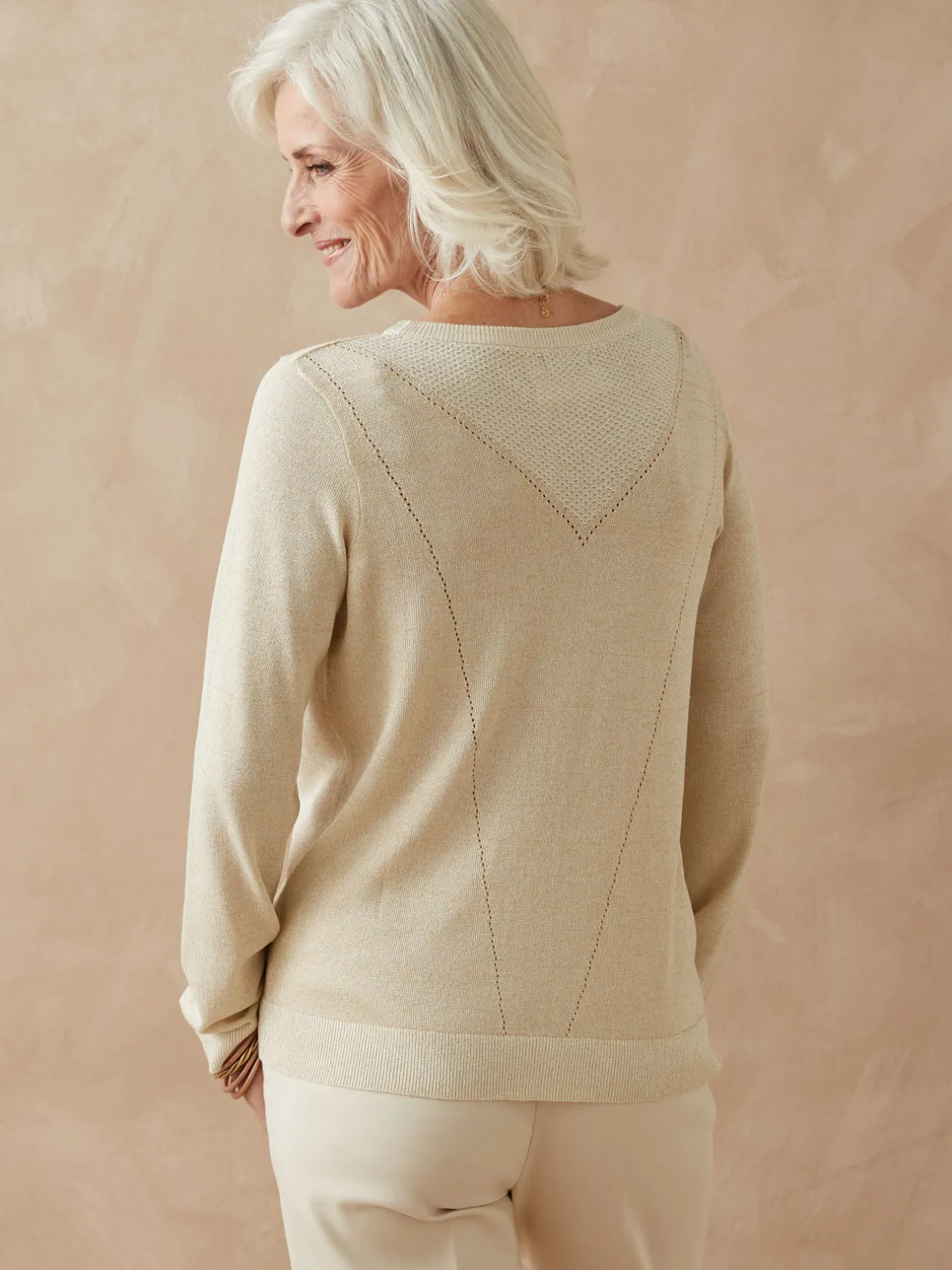 Femme Daxon Pull maille fantaisie