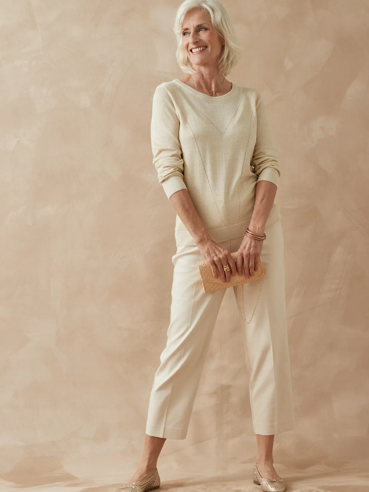 Femme Daxon Pull maille fantaisie