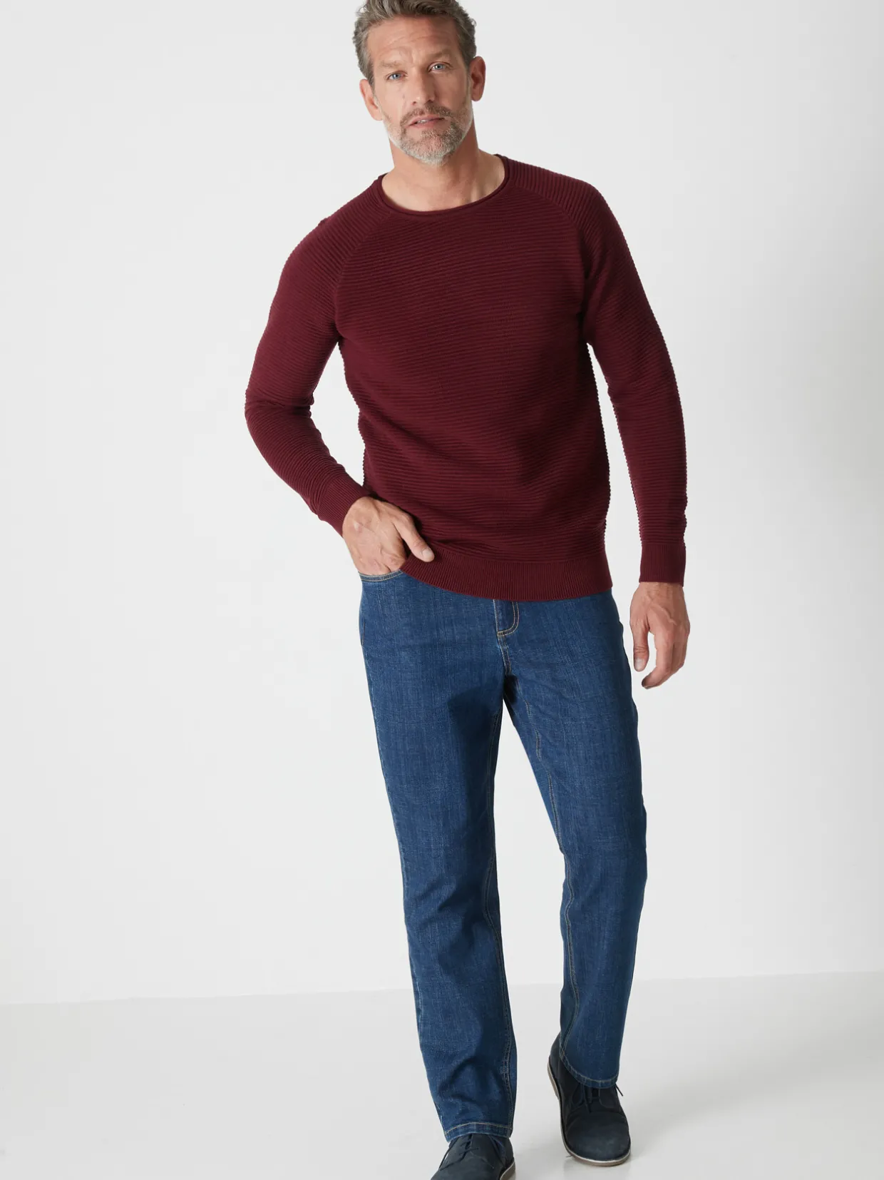 Homme Daxon Pull maille fantaisie