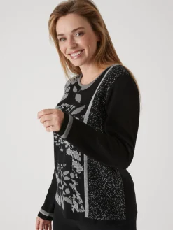 Femme Daxon Pull maille jacquard
