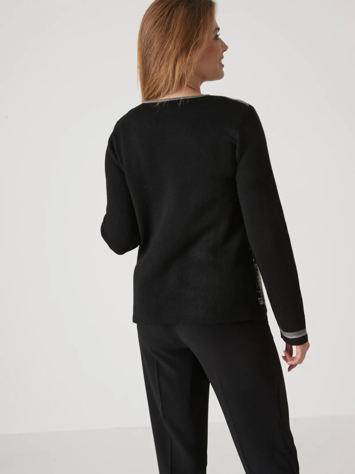 Femme Daxon Pull maille jacquard