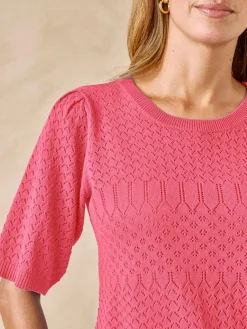 Femme Daxon Pull manches au coude