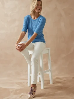 Femme Daxon Pull manches au coude