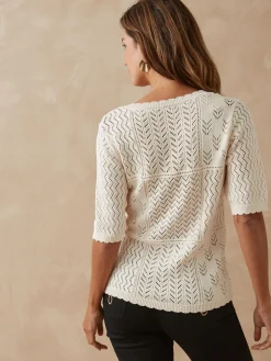 Femme Daxon Pull manches au coude