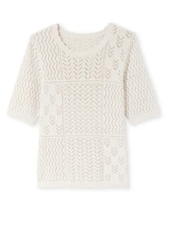 Femme Daxon Pull manches au coude