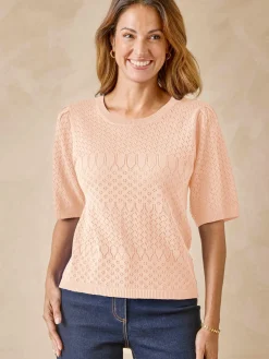 Femme Daxon Pull manches au coude