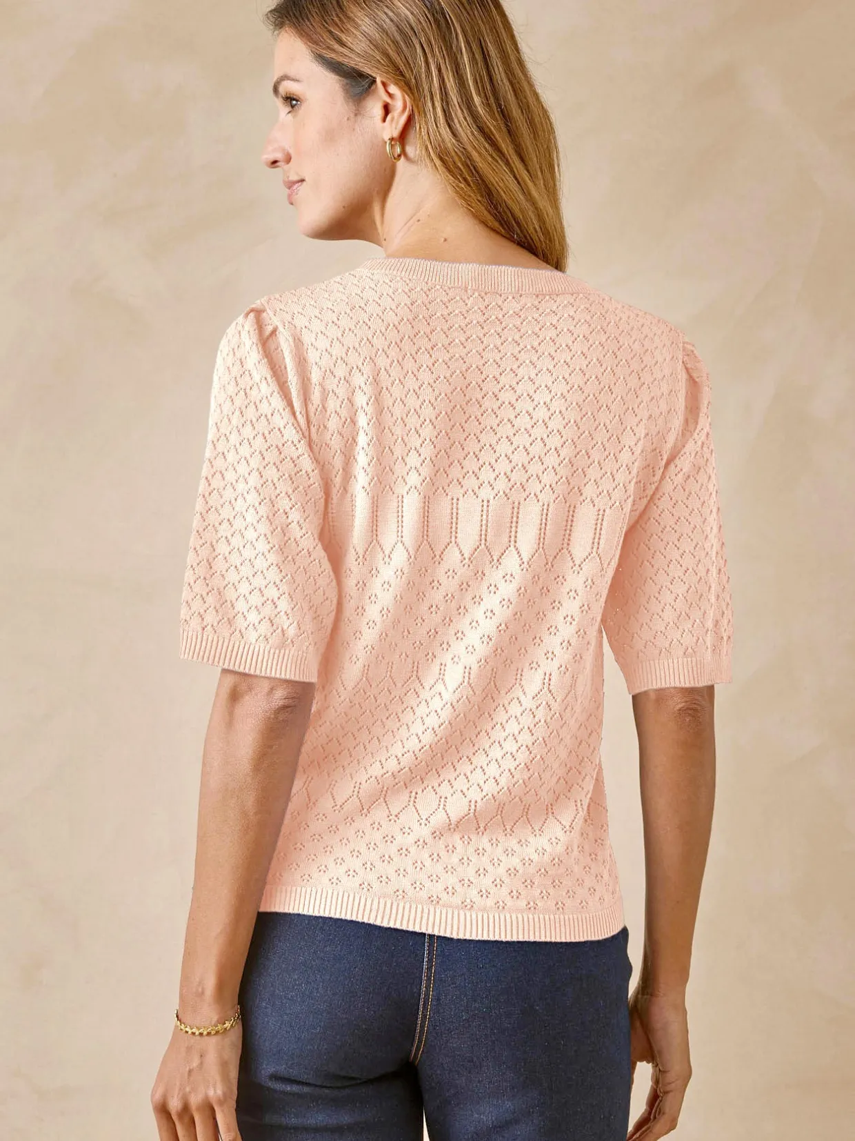 Femme Daxon Pull manches au coude