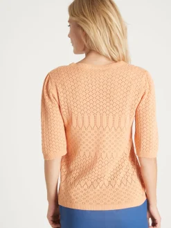 Femme Daxon Pull manches au coude