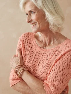 Femme Daxon Pull manches au coude