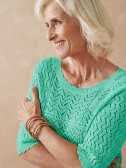 Femme Daxon Pull manches au coude