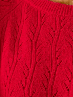 Femme Daxon Pull manches au coude avec laine