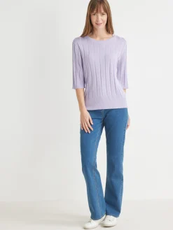 Femme Daxon Pull manches coude