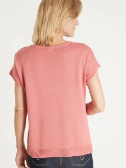 Femme Daxon Pull manches courtes en T