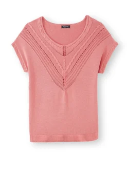 Femme Daxon Pull manches courtes en T