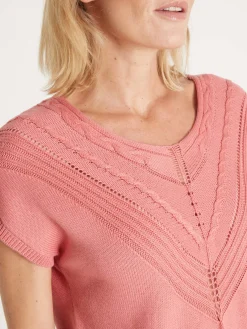 Femme Daxon Pull manches courtes en T