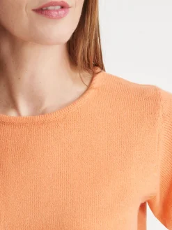 Femme Daxon Pull manches courtes encolure ronde