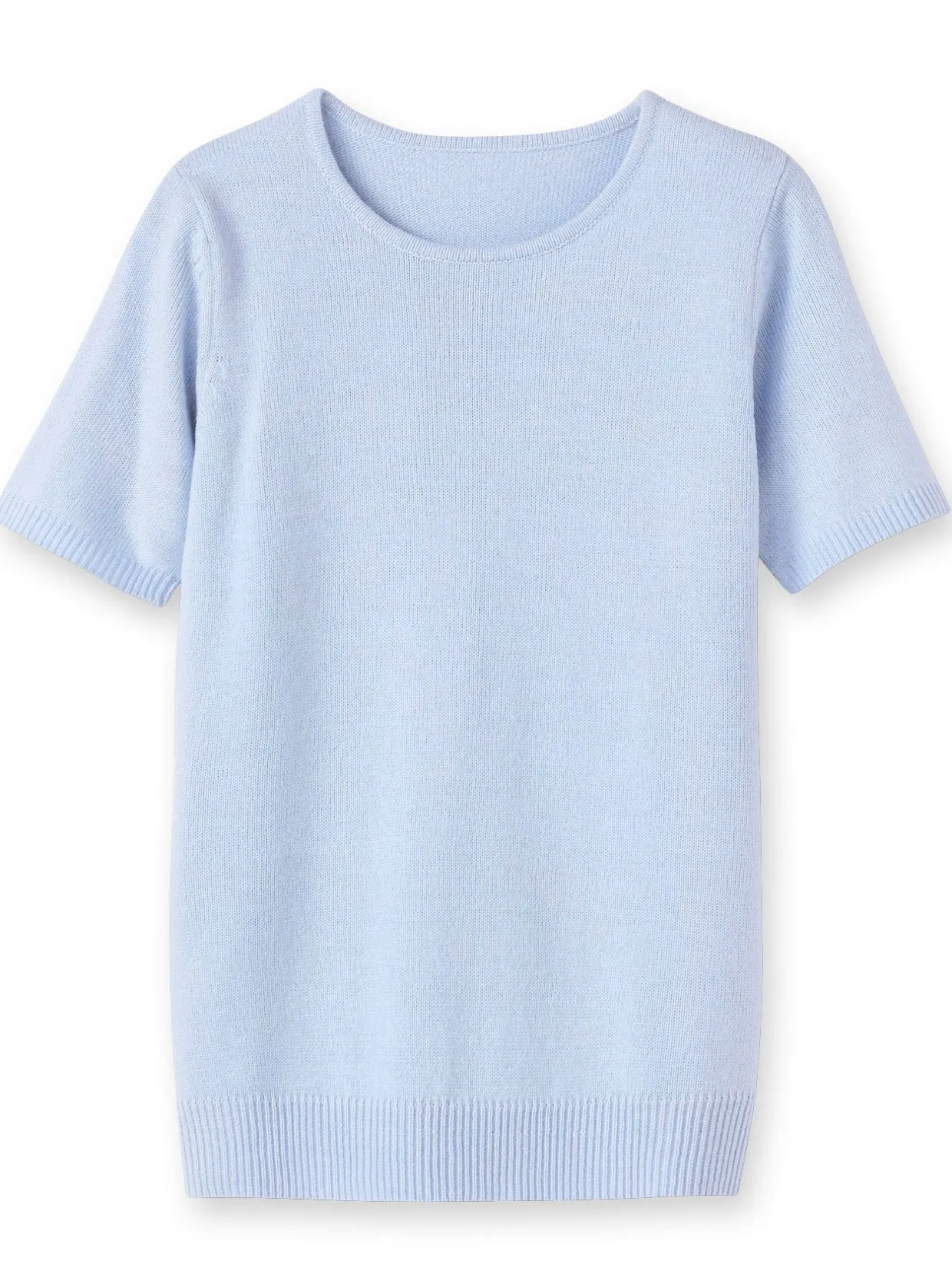 Femme Daxon Pull manches courtes encolure ronde