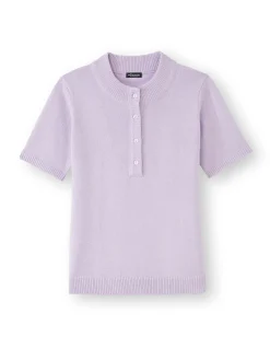 Femme Daxon Pull manches courtes encolure tunisienne