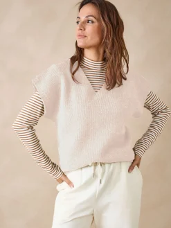 Femme Daxon Pull manches T avec laine