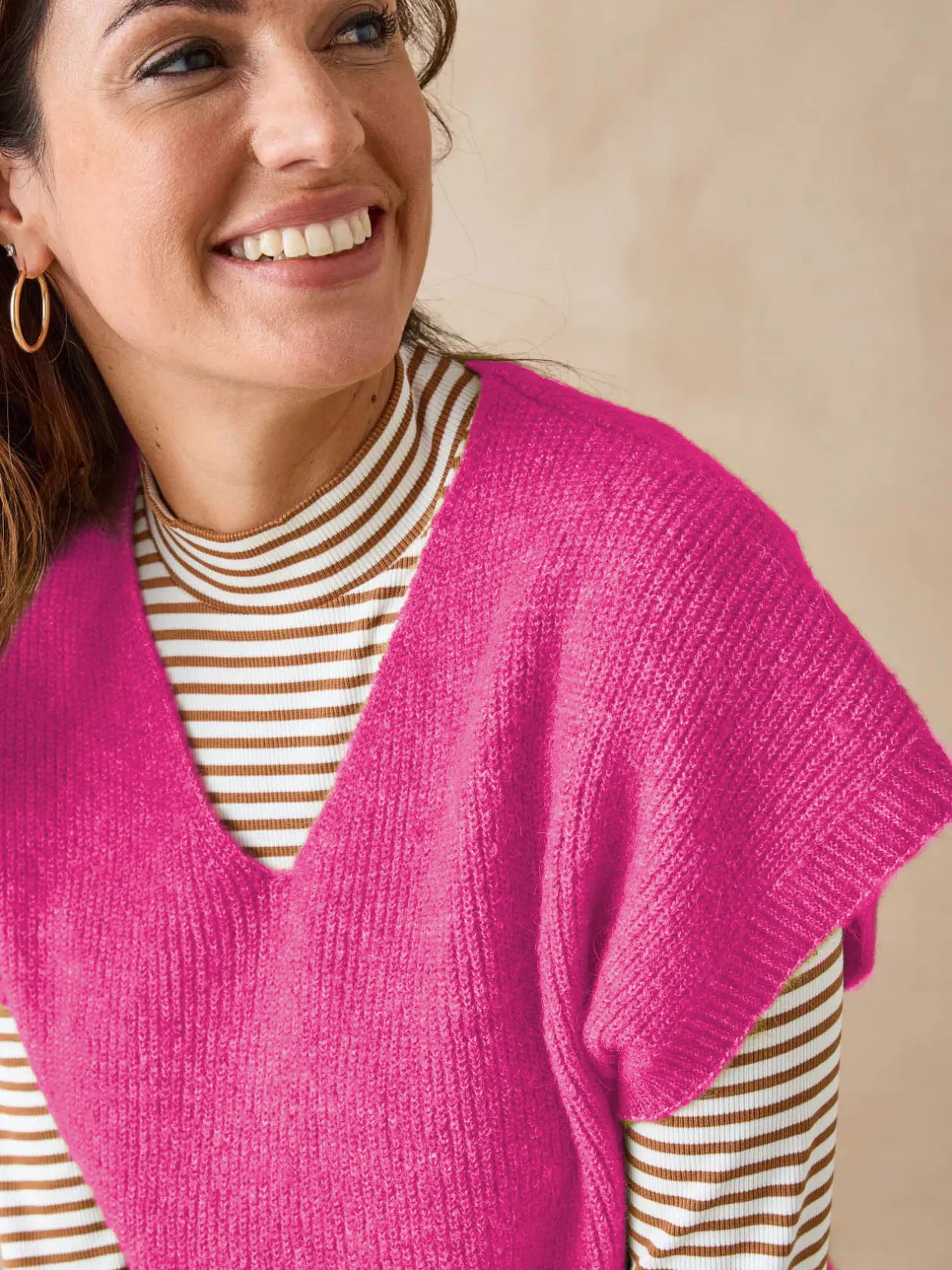 Femme Daxon Pull manches T avec laine