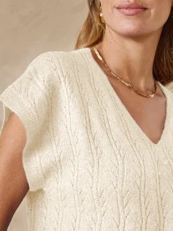 Femme Daxon Pull manches T avec laine