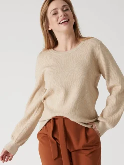 Femme Daxon Pull motif jacquard paysage