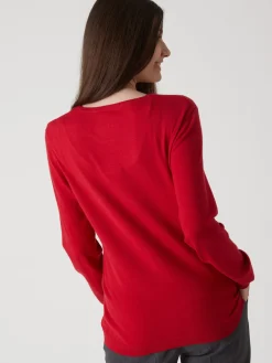 Femme Daxon Pull point fantaisie détails rivets