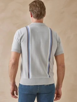 Homme Daxon Pull polo zippé