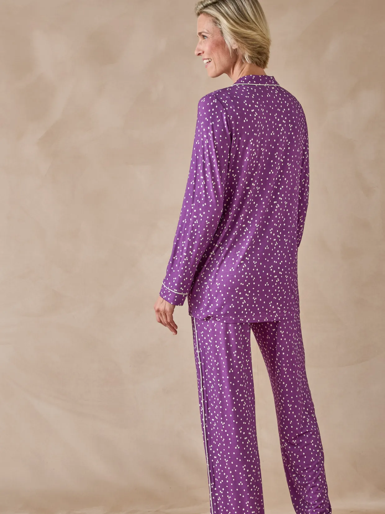 Daxon Pyjama col tailleur