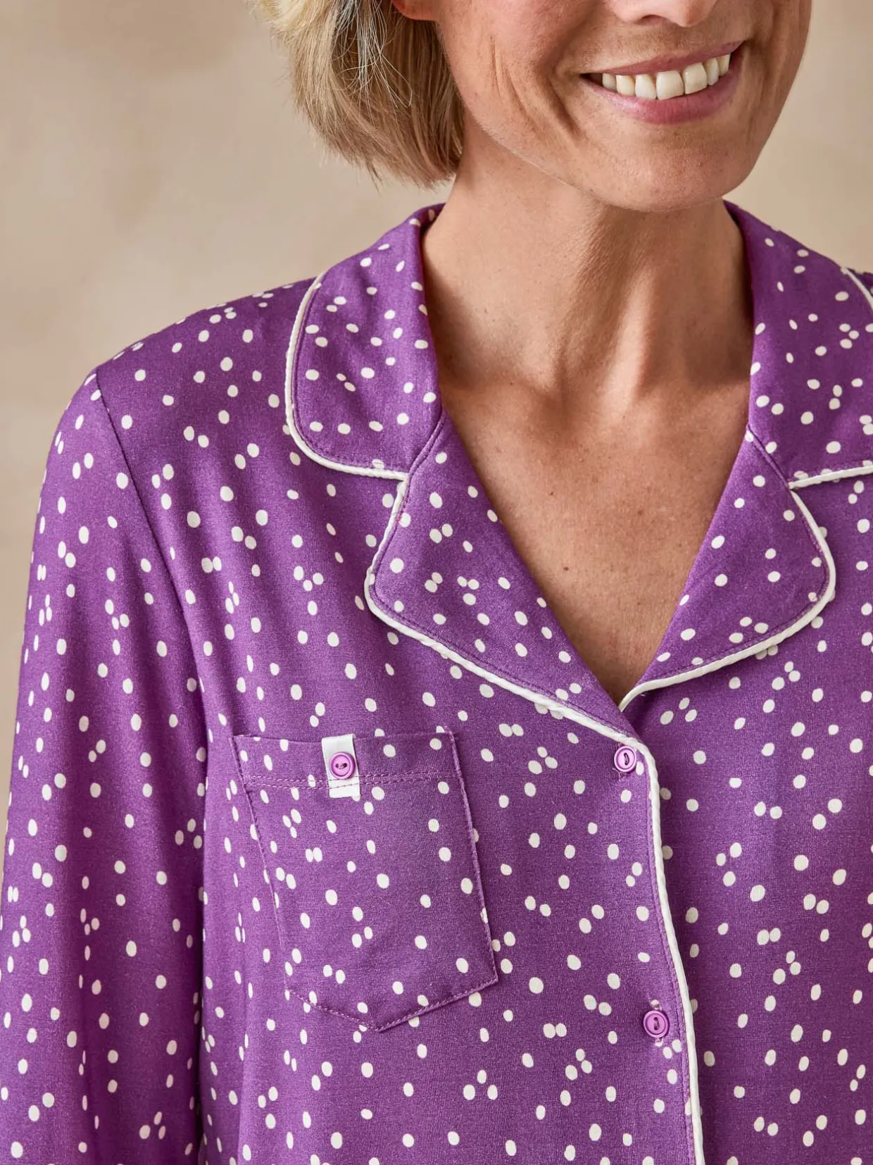 Daxon Pyjama col tailleur