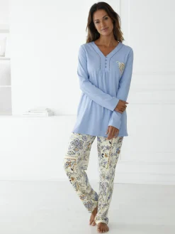 Daxon Pyjama coupe ample jersey pur coton