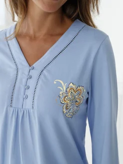 Daxon Pyjama coupe ample jersey pur coton