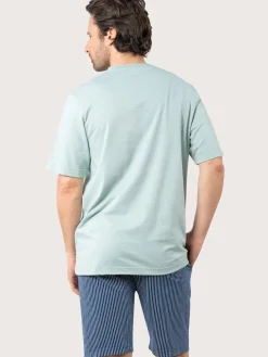 Homme Eminence Pyjama court Coton bio col V homme