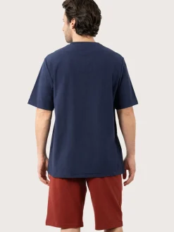 Homme Eminence Pyjama court mercerisé col V