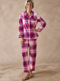 Daxon Pyjama en flanelle pur coton