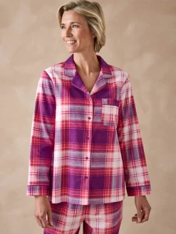 Daxon Pyjama en flanelle pur coton