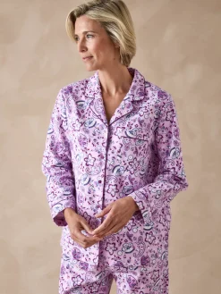 Daxon Pyjama en flanelle pur coton