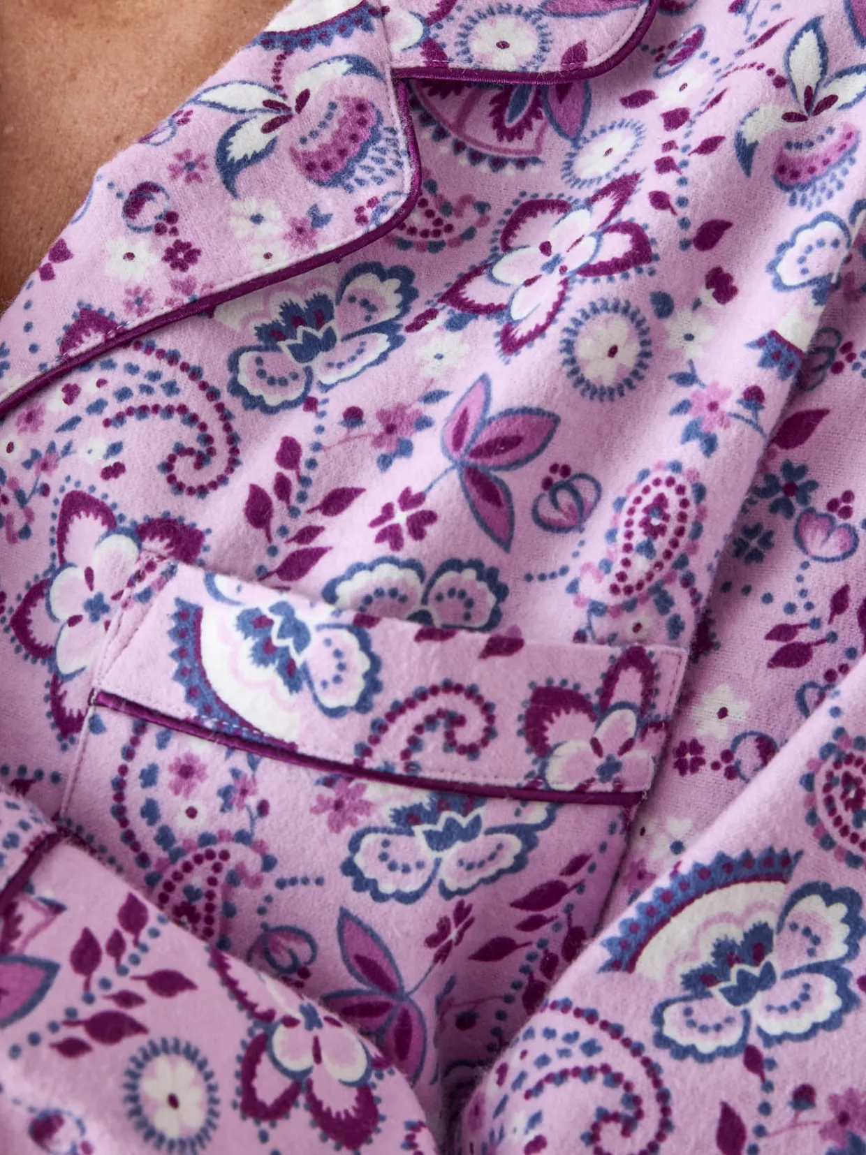 Daxon Pyjama en flanelle pur coton