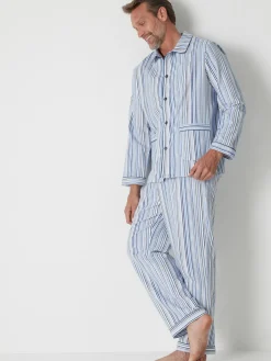 Homme Daxon Pyjama en flanelle pur coton