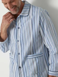 Homme Daxon Pyjama en flanelle pur coton